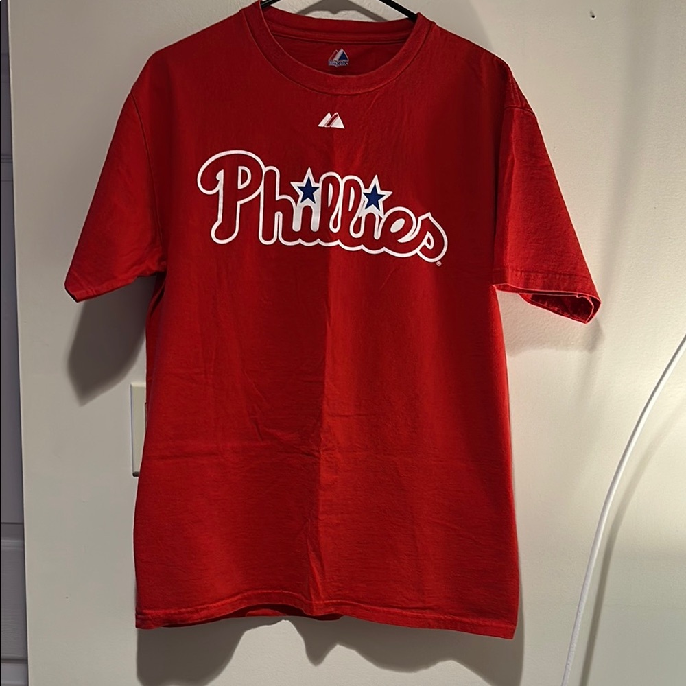 Majestic Phillies Player Tee - Oswalt